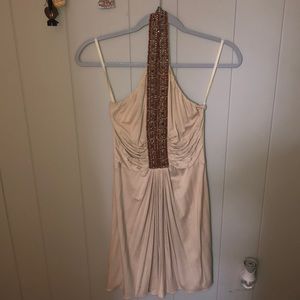 Beaded Halter Dress
